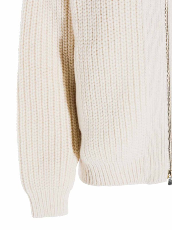 Bomber Zip Cappuccio shop online: MALO