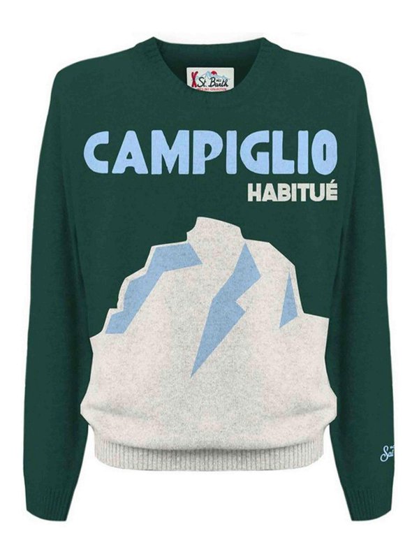 MC2 SAINT BARTH: Suéteres con cuello pico - Suéter Cuello Redondo - Gris