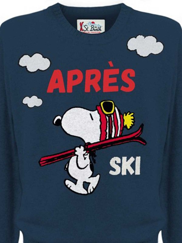 MC2 SAINT BARTH: Suéteres con cuello pico online - Suéter Cuello Redondo - Azul Oscuro