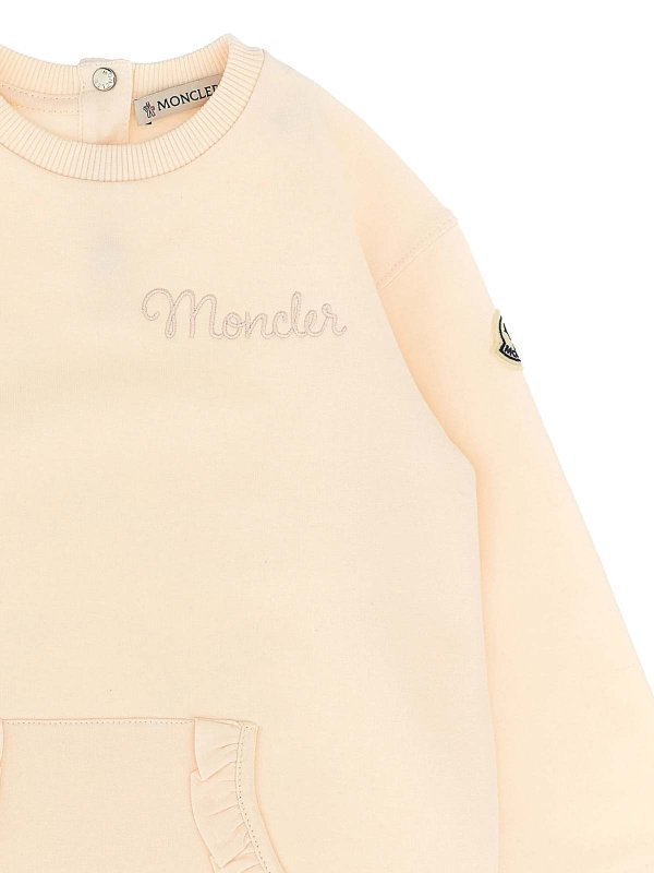 The Best Shops MONCLER: ニーレングスドレス - 膝丈ドレス - ライトオレンジ