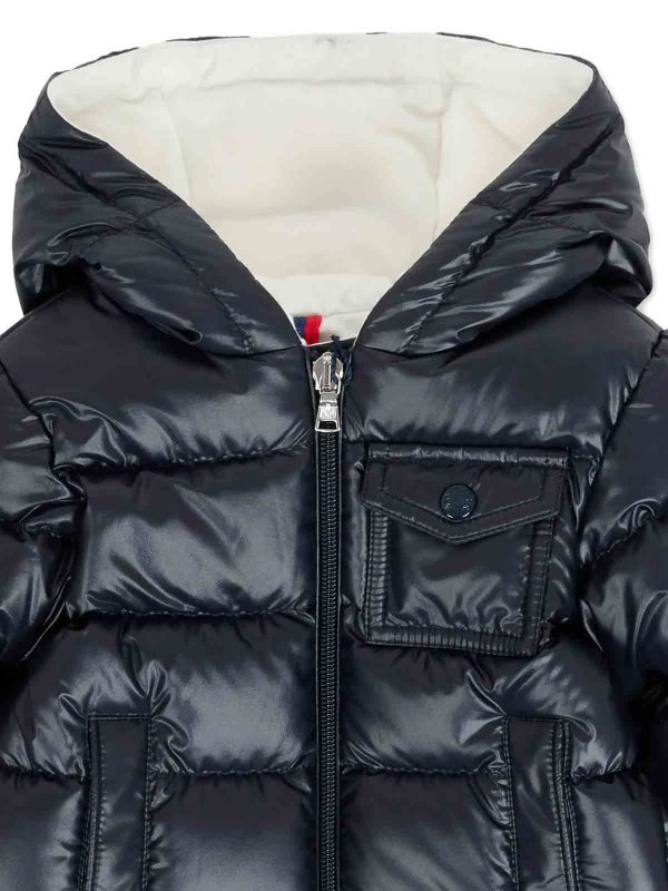 The Best Shops MONCLER: Vestes-rembourrees - Blouson Rembourré - Gris