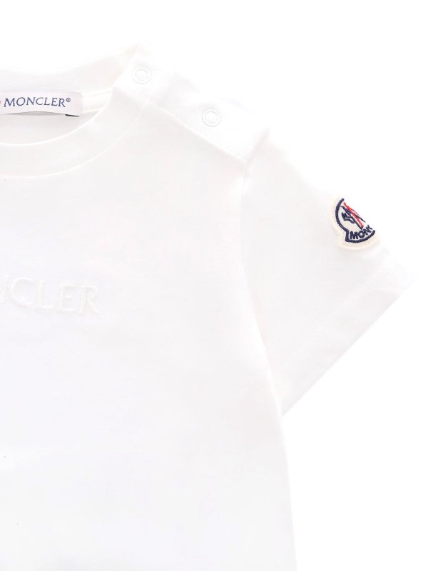The Best Shops MONCLER: T-shirts - T-Shirt - Blanc