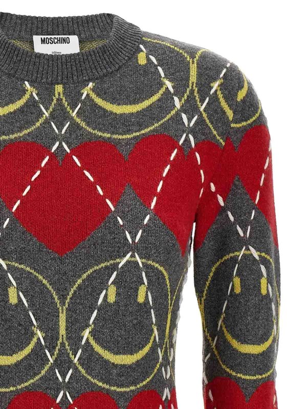 The Best Shops MOSCHINO: ニーレングスドレス - 膝丈ドレス - マルチカラー