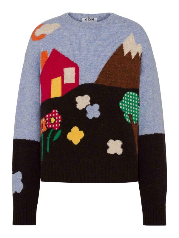 MOSCHINO: crew necks - Sweater