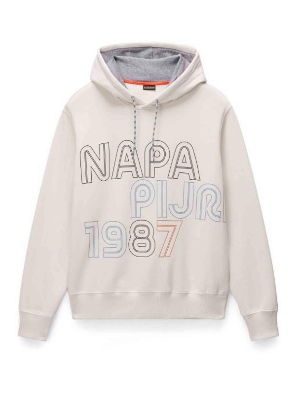 NAPAPIJRI: Sweatshirts und Pullover - Sweatshirt - Weiß