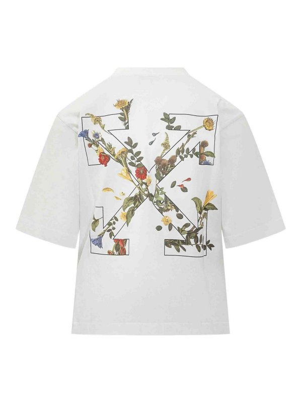 OFF-WHITE: T-shirts online - T-Shirt - Weiß