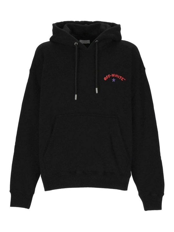 OFF-WHITE: Sweatshirts & Sweaters - Sweatshirt Hooded