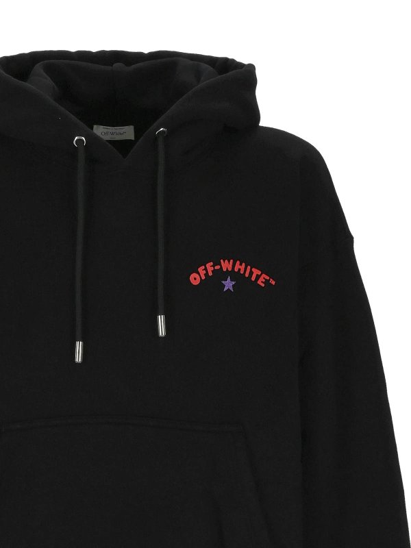 The Best Shops OFF-WHITE: Sweatshirts & Sweaters - Sweatshirt Hooded