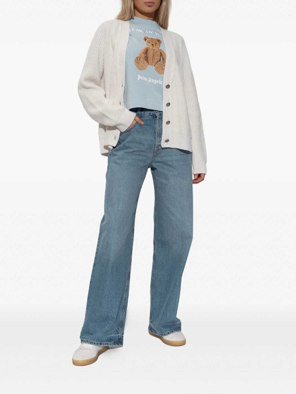 Palm Angels: カーディガン online - カーディガン - クリーム