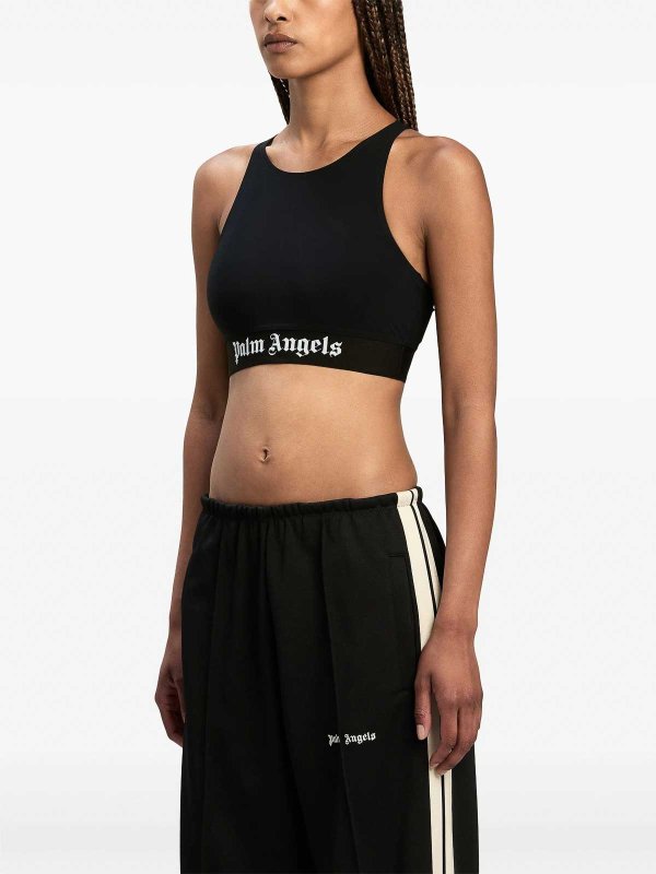 トップ/タンクトップ - 黒 shop online: Palm Angels