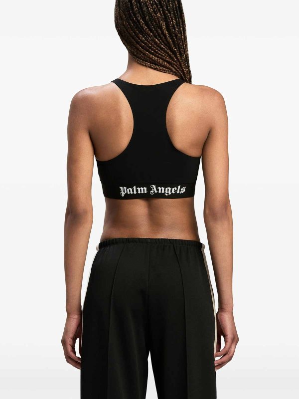 Palm Angels buy online トップ/タンクトップ - 黒