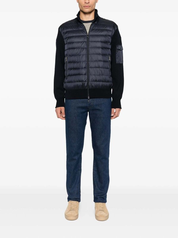 PAUL & SHARK: ダウン・ハイテクジャケット online - ダウンジャケット - ダークブルー