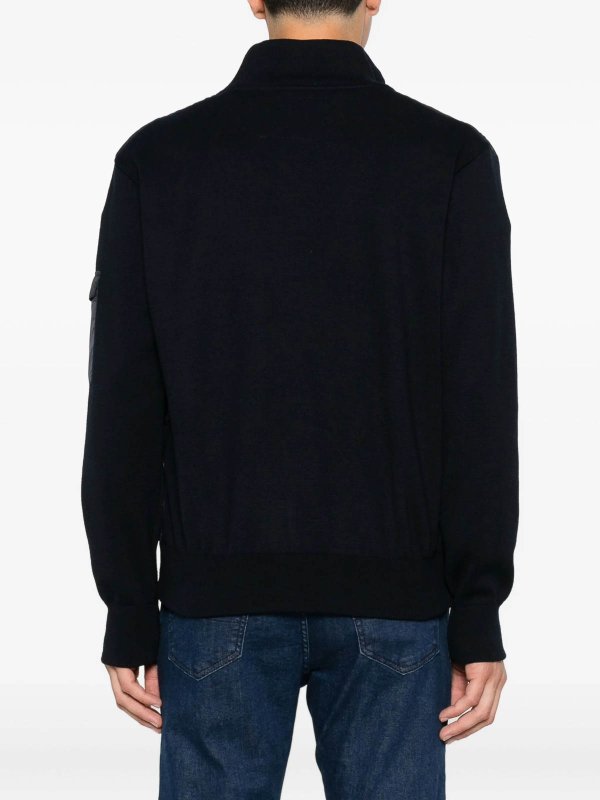 ダウンジャケット - ダークブルー shop online: PAUL & SHARK