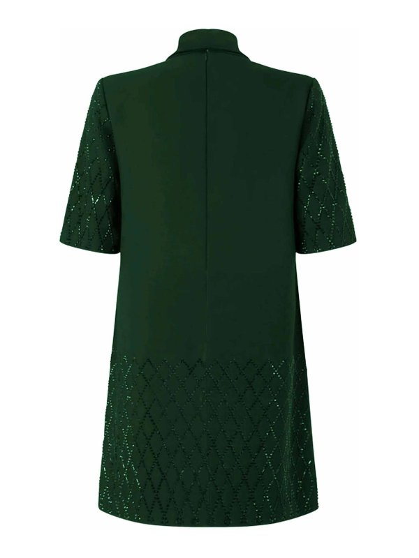 Pinko: Kurze Kleider online - Kurzes Kleid - Grün