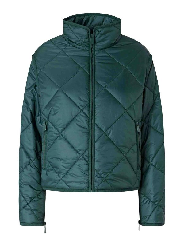 Pinko: Vestes-rembourrees - Blouson Rembourré - Vert