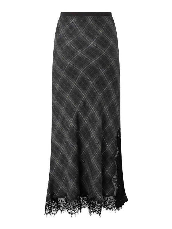 Pinko: Faldas media pierna y semilargas online - Falda Semilarga - Azul