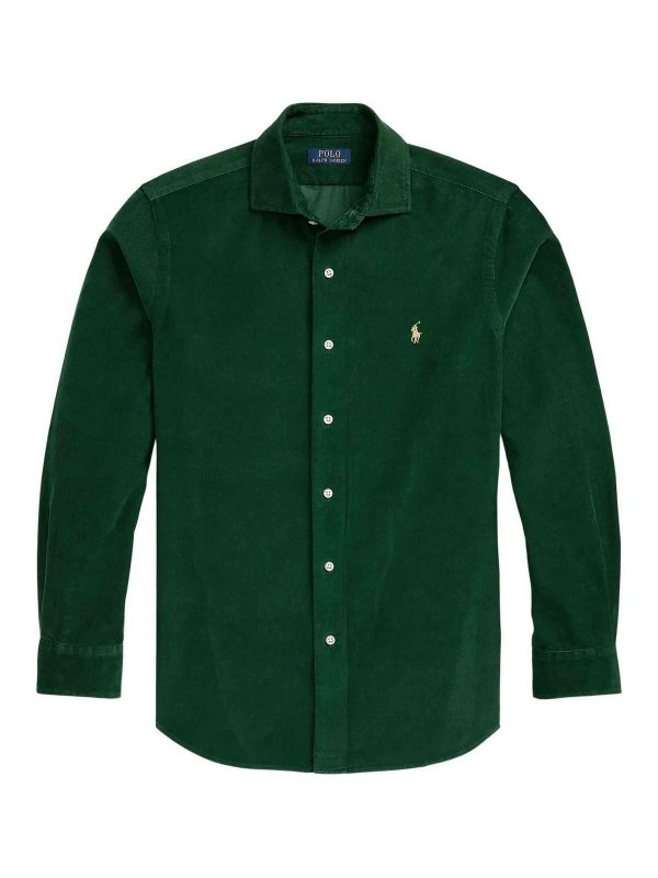 POLO RALPH LAUREN: Chemises - Chemise - Vert Foncé