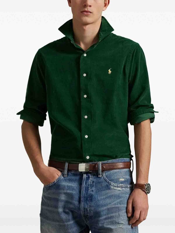 The Best Shops POLO RALPH LAUREN: Chemises - Chemise - Vert Foncé