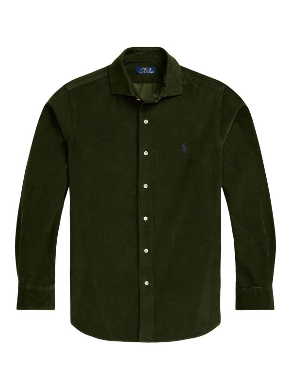 POLO RALPH LAUREN: Chemises - Chemise - Vert Foncé