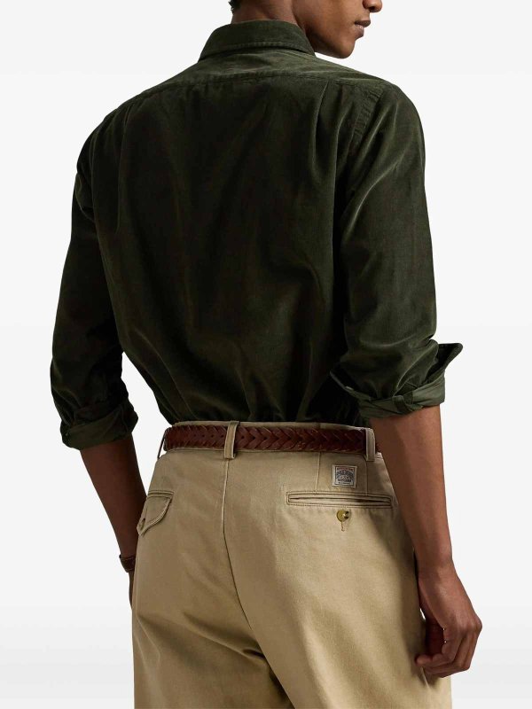 Chemise - Vert Foncé shop online: POLO RALPH LAUREN