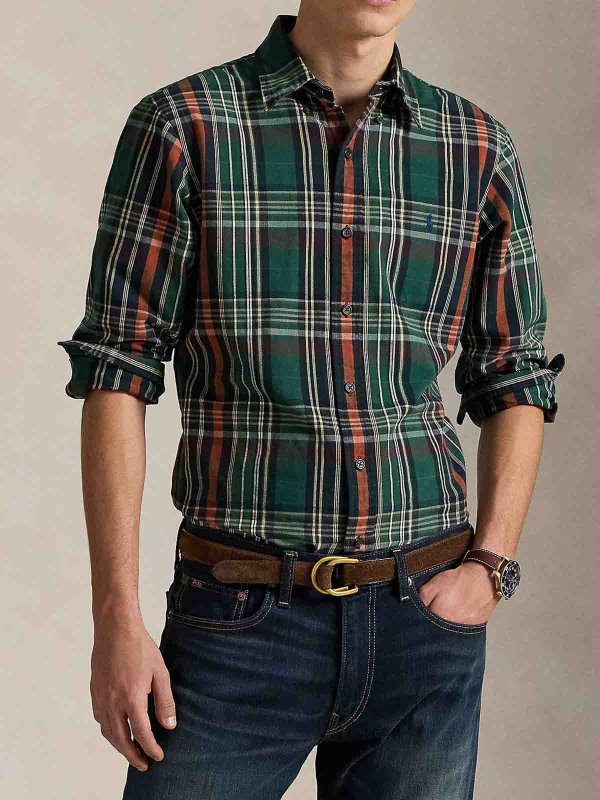 POLO RALPH LAUREN: Chemises online - Chemise - Vert