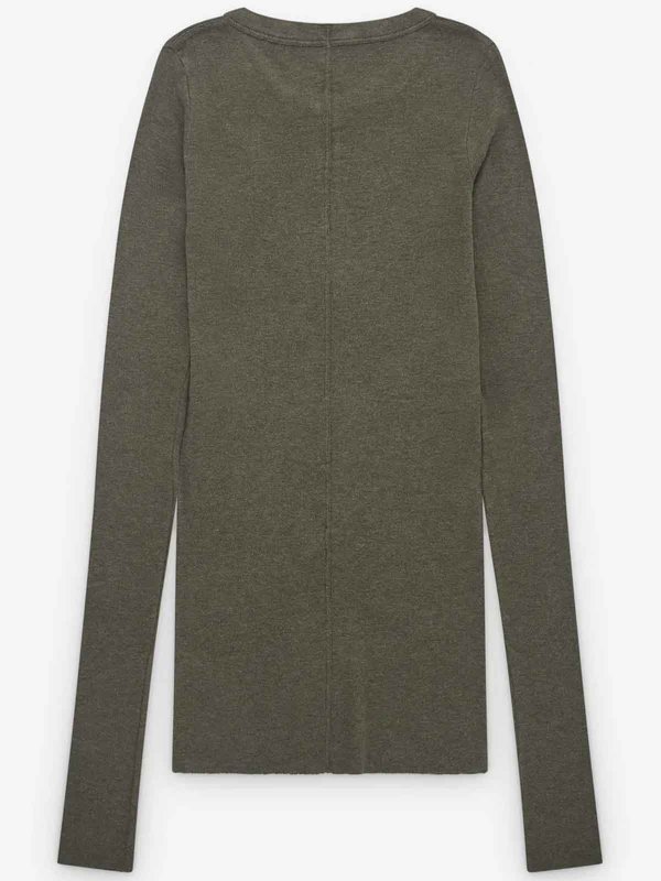 RICK OWENS: T-shirts online - T-Shirt - Dunkelgrün