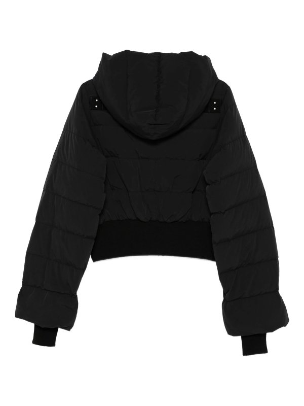 RICK OWENS: padded jackets online - Hooded Jkt