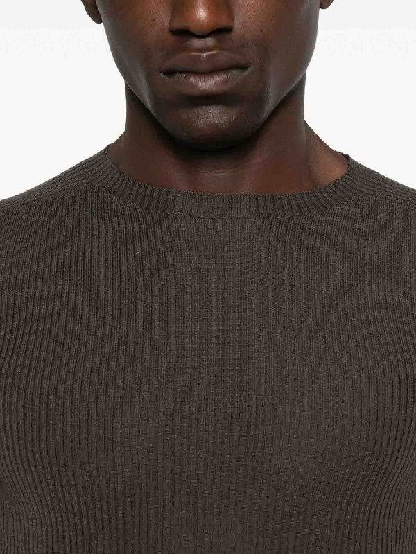 RICK OWENS buy online Ribbed Round Neck