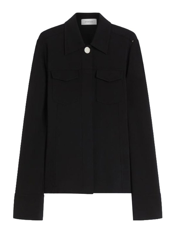 SPORTMAX: カジュアルジャケット - カジュアルジャケット - 黒