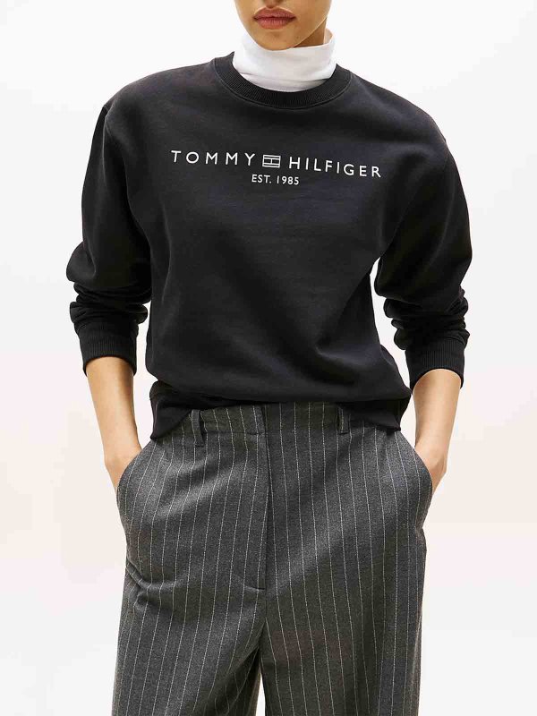 TOMMY HILFIGER: Sweatshirts und Pullover online - Sweatshirt - Schwarz