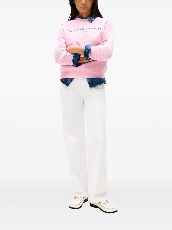 TOMMY HILFIGER: Felpe e maglie online - Logo Spazzatura della crenatura