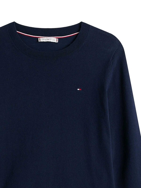 TOMMY HILFIGER: crew necks online - Jersey Stitch