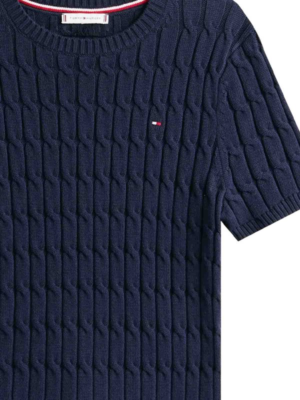 TOMMY HILFIGER: t-shirts online - Cable Mid