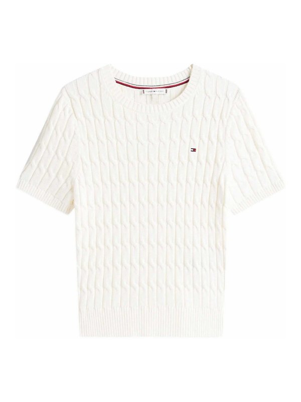 TOMMY HILFIGER: Tシャツ - Tシャツ - 白