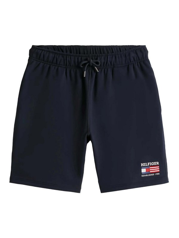 TOMMY HILFIGER: Hosen Shorts - Shorts - Hellblau