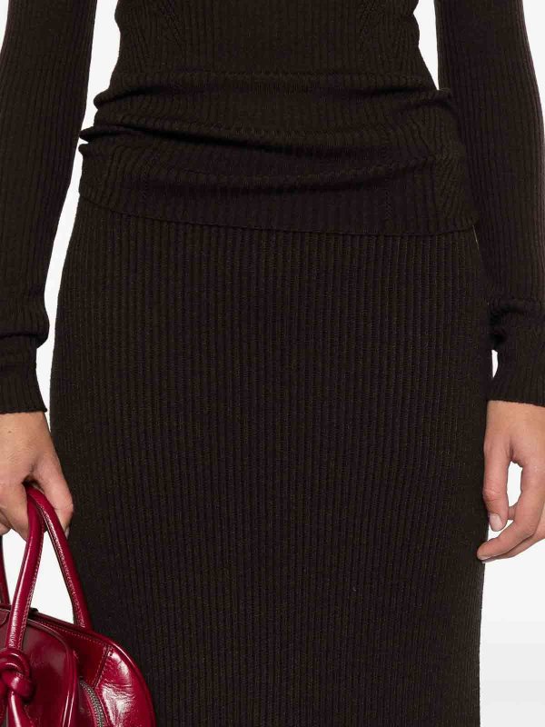 TWINSET buy online 膝丈/ミディスカート - 黒