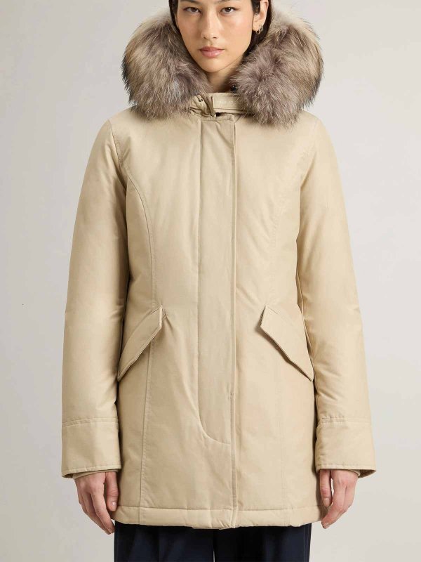 WOOLRICH: パーカー online - パーカー - ベージュ