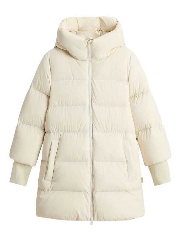 WOOLRICH: knee length coats - Cloud Madison Coat