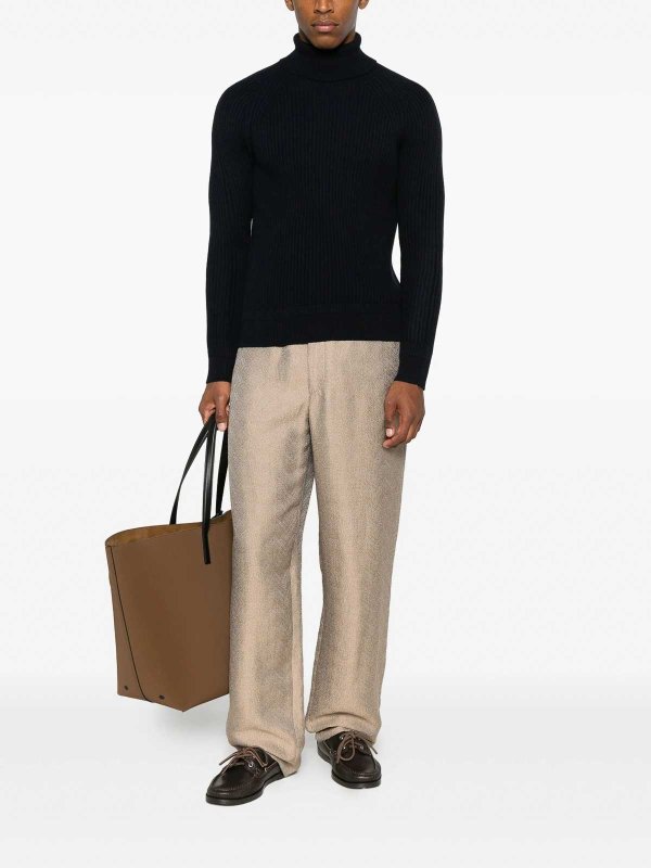 ZANONE: タートルネック online - タートルネック/ポロネック - ダークブルー