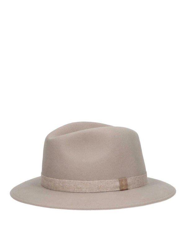 BORSALINO: Sombreros - Sombrero - Gris