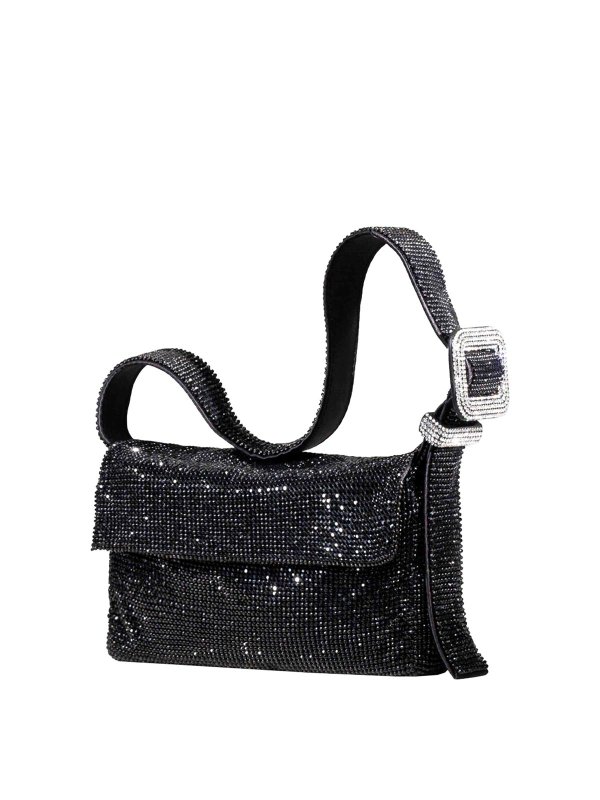 BENEDETTA BRUZZICHES: Handtaschen - Shopper - Schwarz