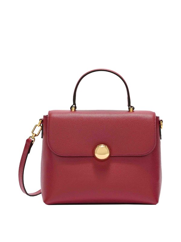FURLA: Sacs à main - Sac Cabas - Rouge Brun