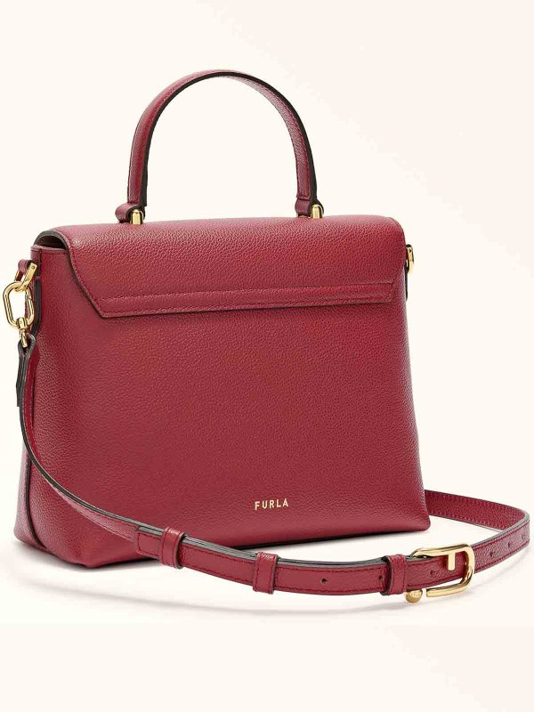FURLA: Sacs à main online - Sac Cabas - Rouge Brun