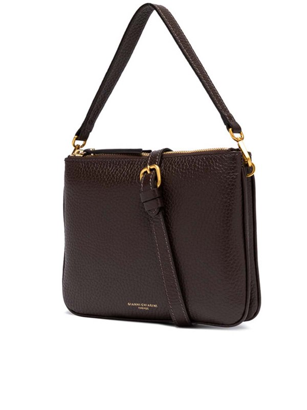 The Best Shops GIANNI CHIARINI: Sacs à main - Sac Cabas - Marron