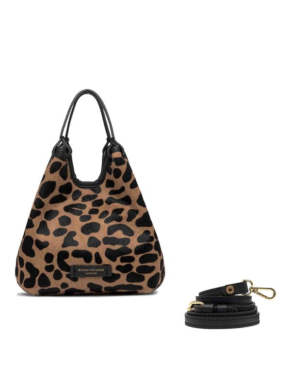 GIANNI CHIARINI: Handtaschen - Shopper - Animal