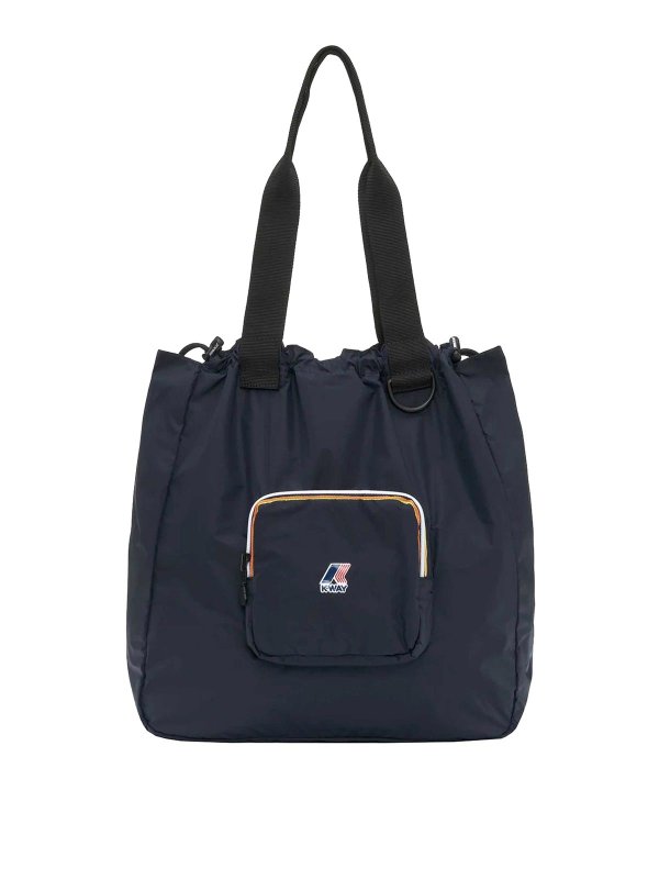 K-WAY: Handtaschen - Shopper - Blau