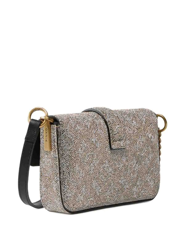 Pinko: cross body bags online - Love One Slouchy Baby