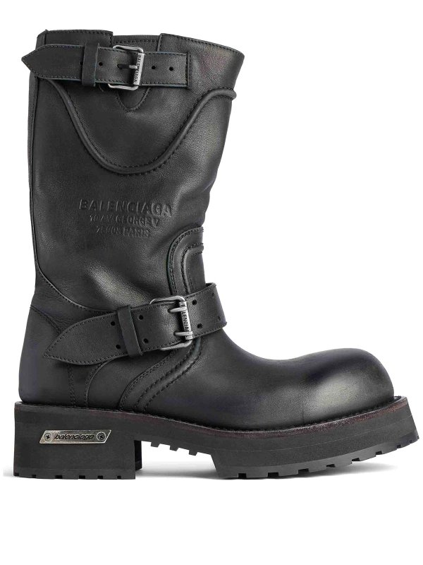 BALENCIAGA: ブーティー - アンクルブーツ - 黒