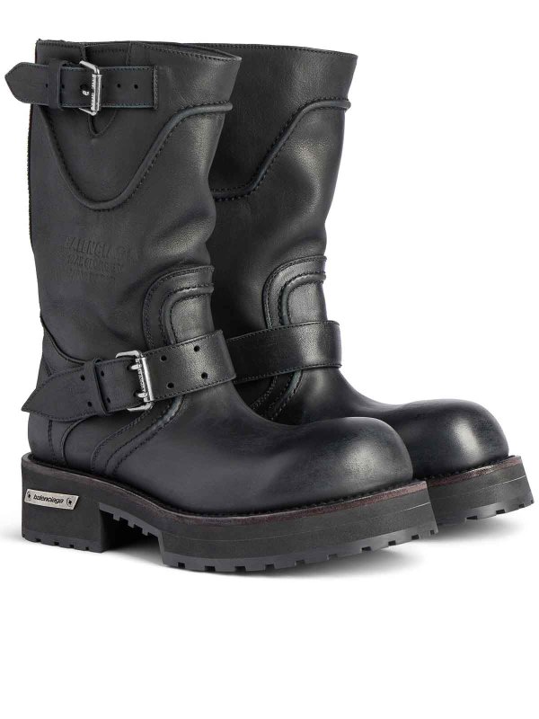 BALENCIAGA: ブーティー online - アンクルブーツ - 黒