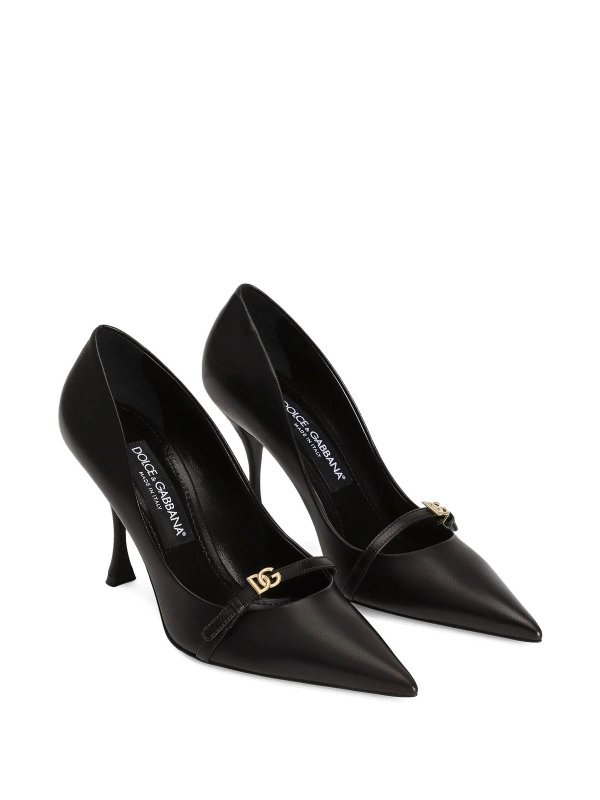 DOLCE & GABBANA: Escarpins online - Chaussures À Talon - Noir